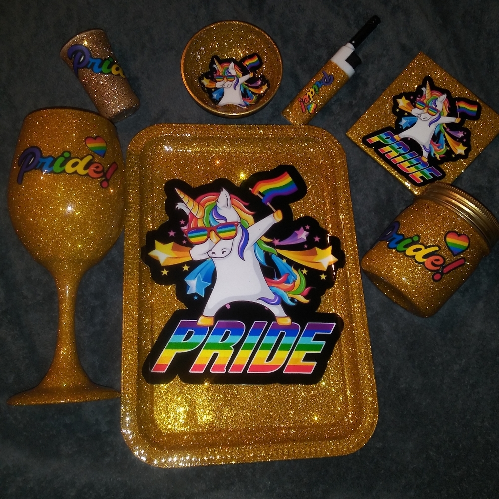 Rolling Tray Set